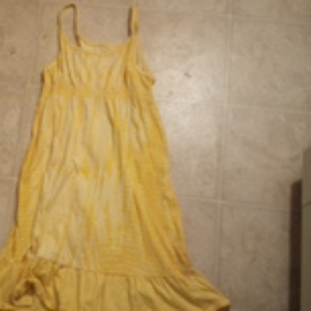 A yellow Faded Glory dress